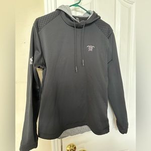 Gray Adidas hoodie, size Medium, EUC.